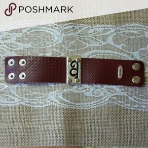 Plunder Nona Cuff with "b" monogram